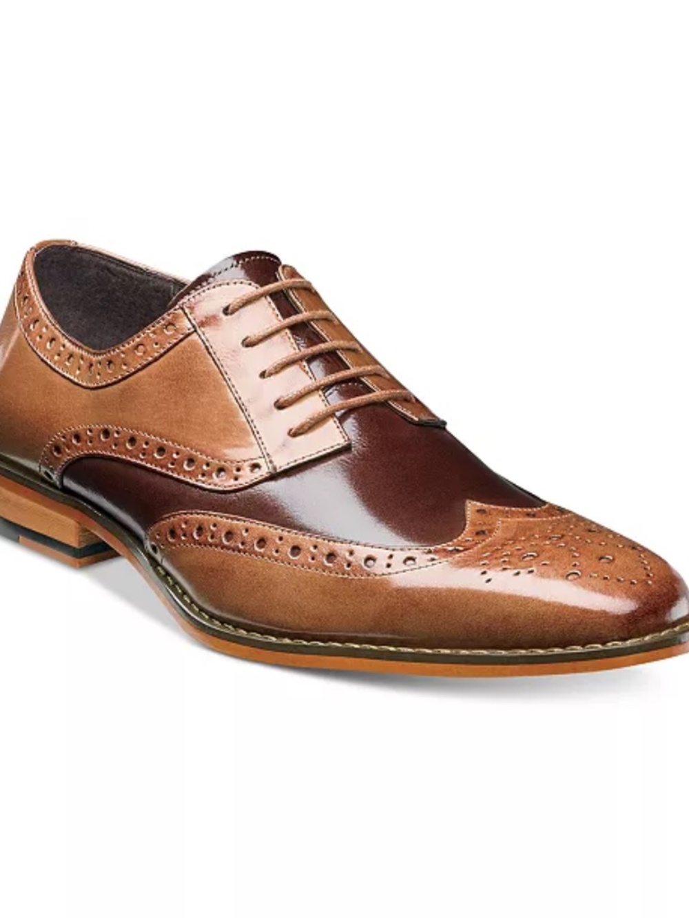 NIB STACY ADAMS Men's Tinsley Wingtip Oxford